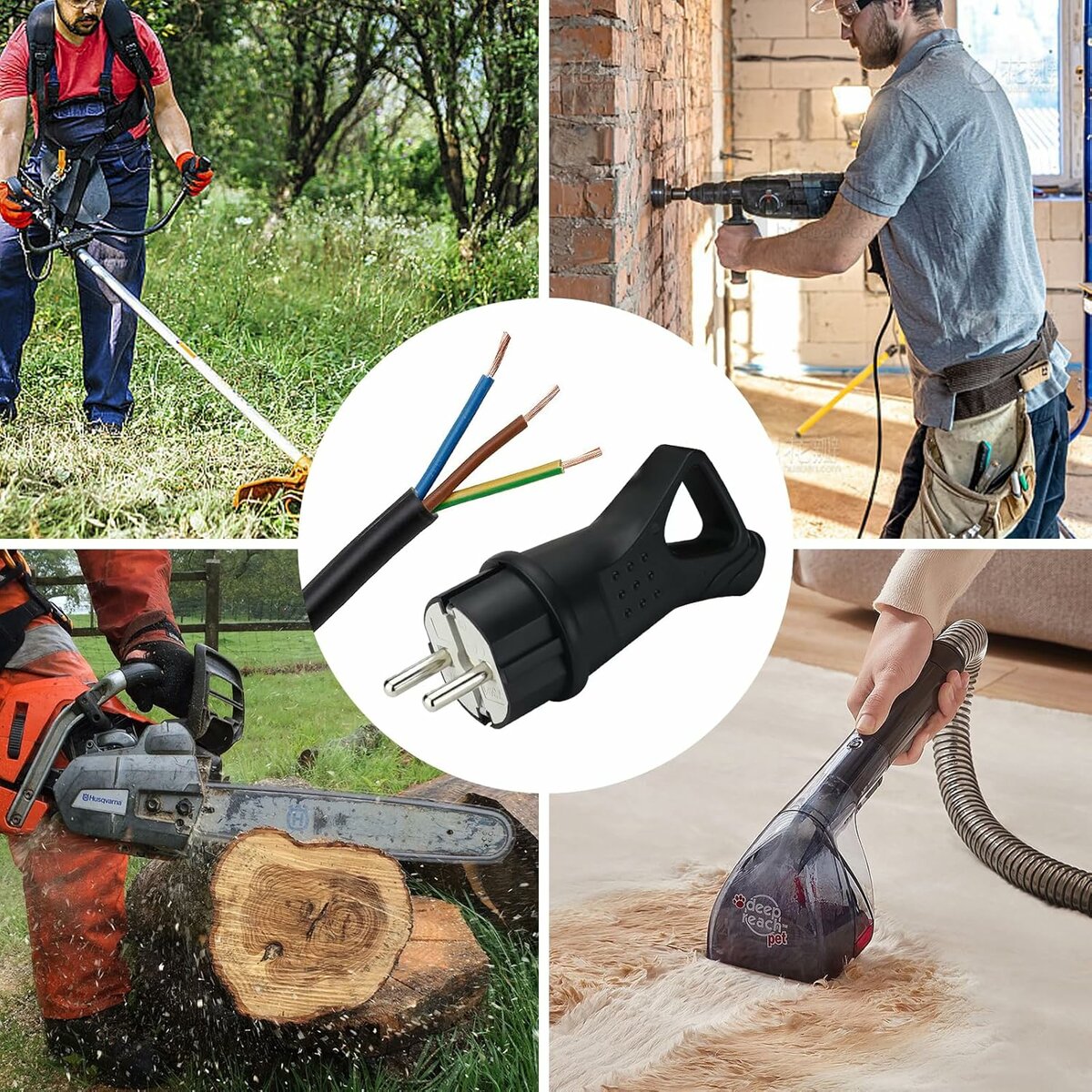 Prise + Connecteur 16A 250V