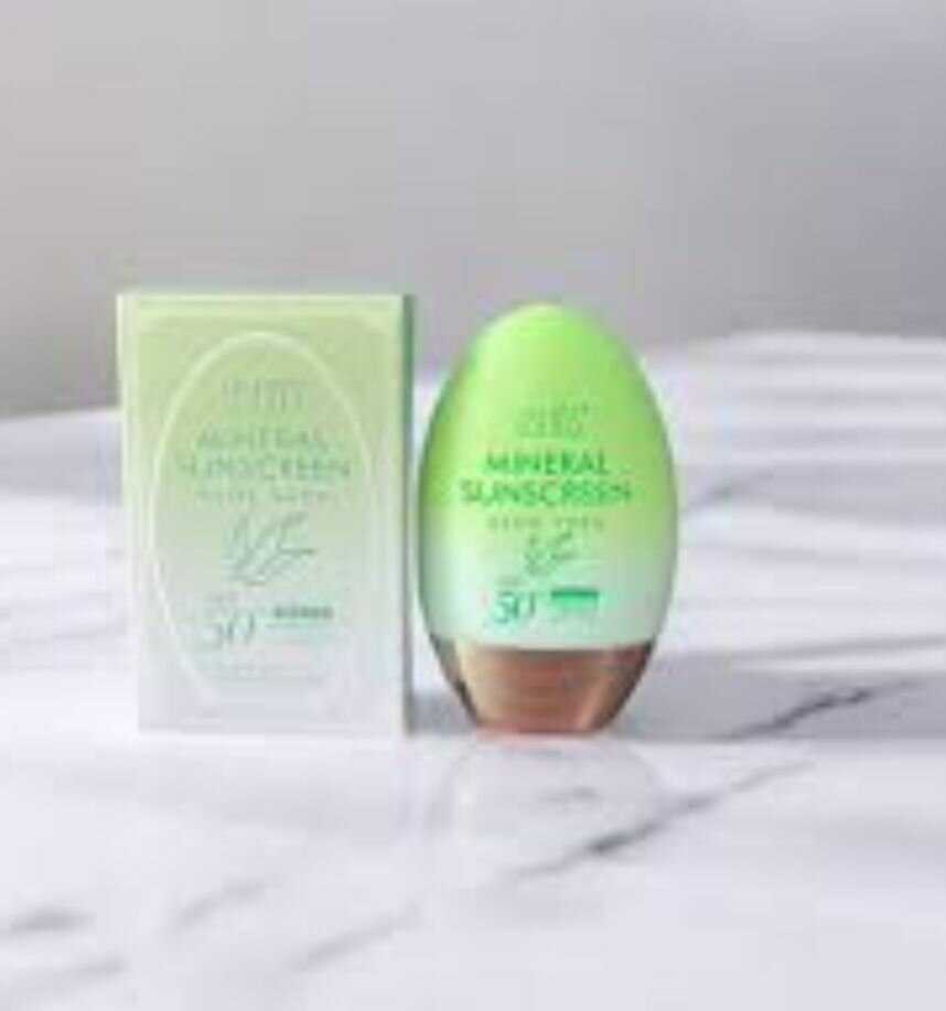 Crème solaire minérale Aloe 50 SPF