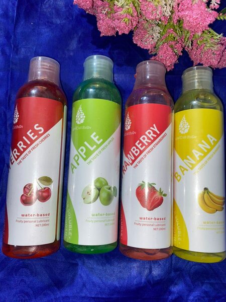 Lubrifiants fruités à base d'eau