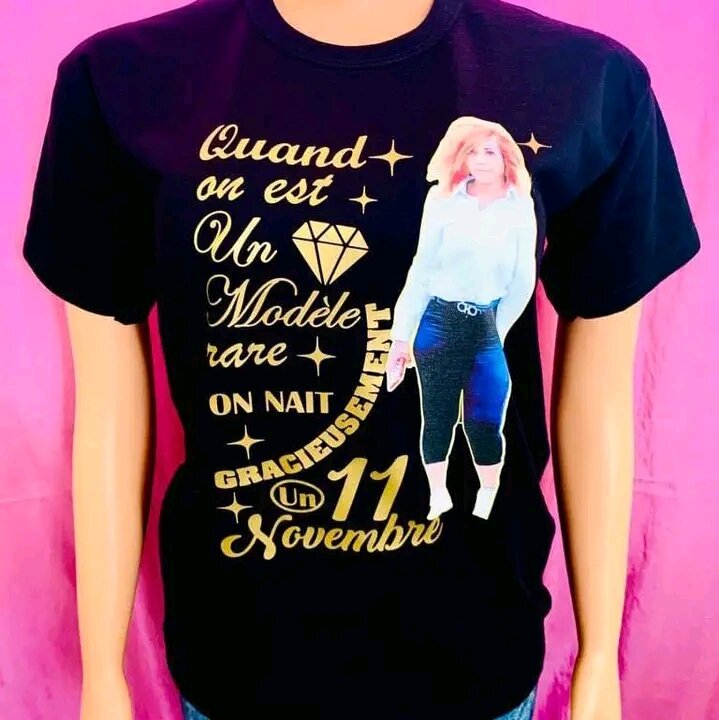 T-shirt d'anniversaire + casquette