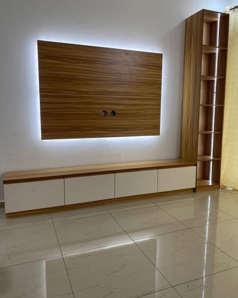 Meuble TV mural moderne