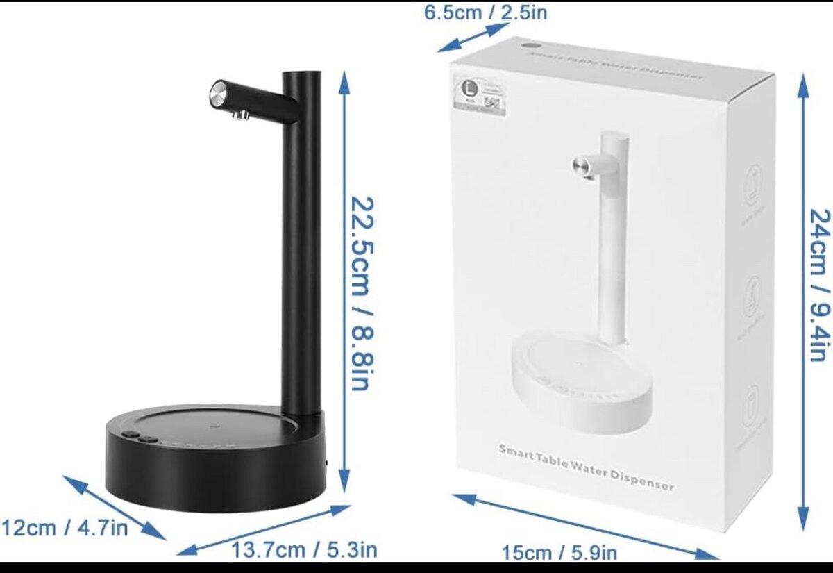 Distributeur d'eau électrique,Double Usage avec Base de Supp