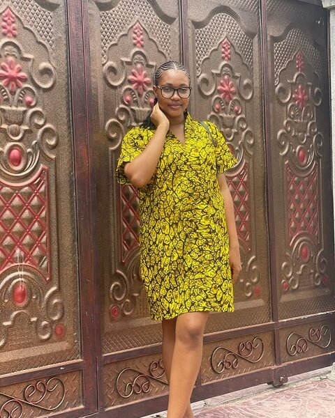 Ankara Bubu short gown