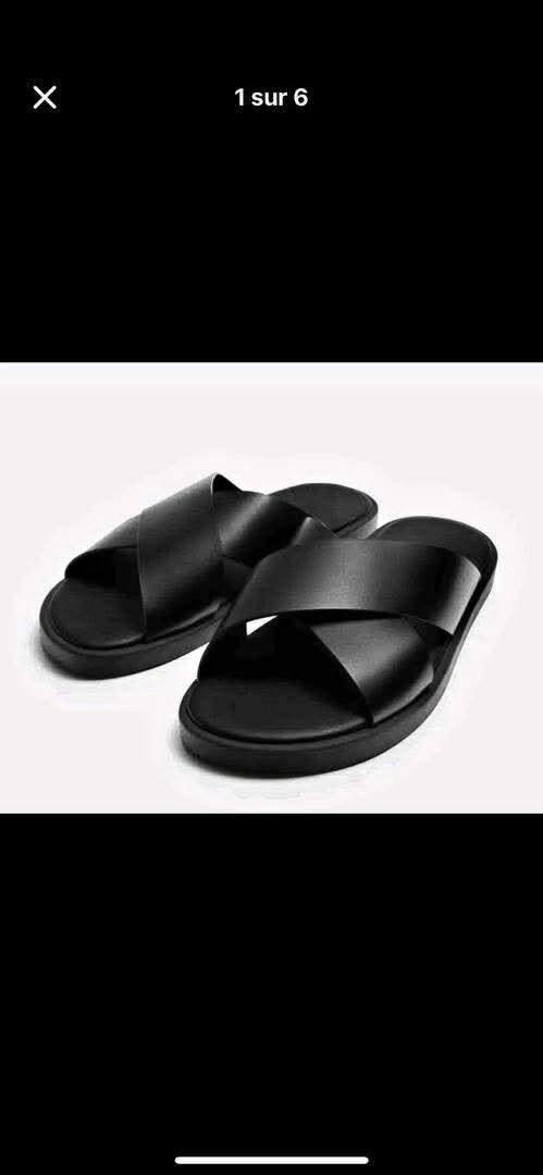 Chaussure en similicuir