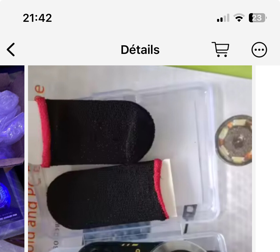 6 paires de Gant de pouces