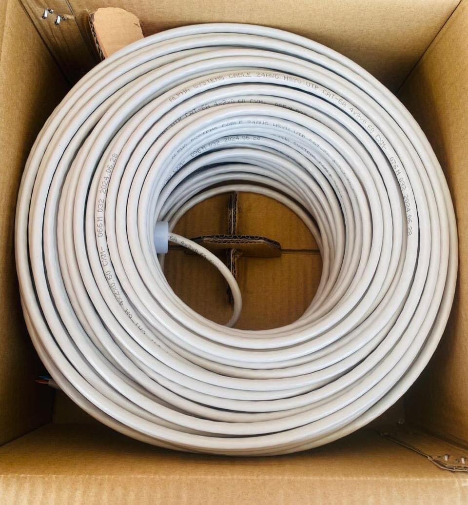 Cat6 Network cable 100m UTP indoor