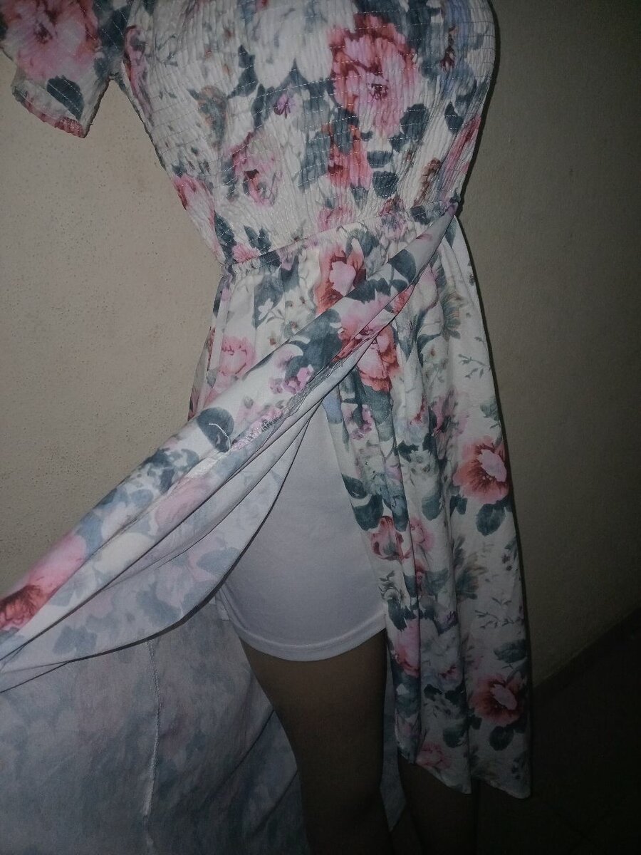 Robe Longue Fleurie Élégante