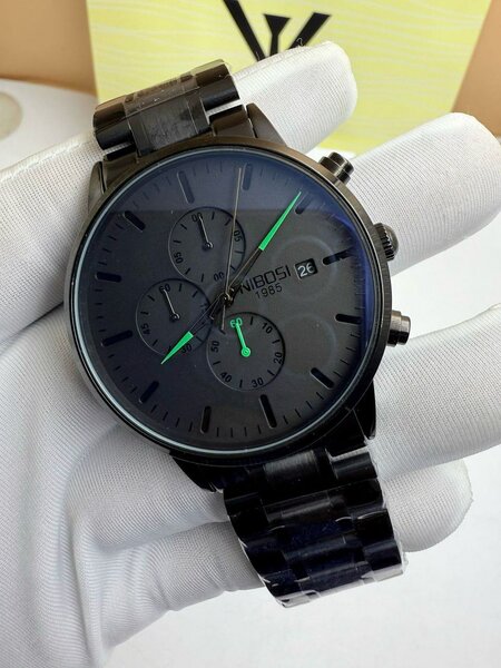 Montre homme luxe noire