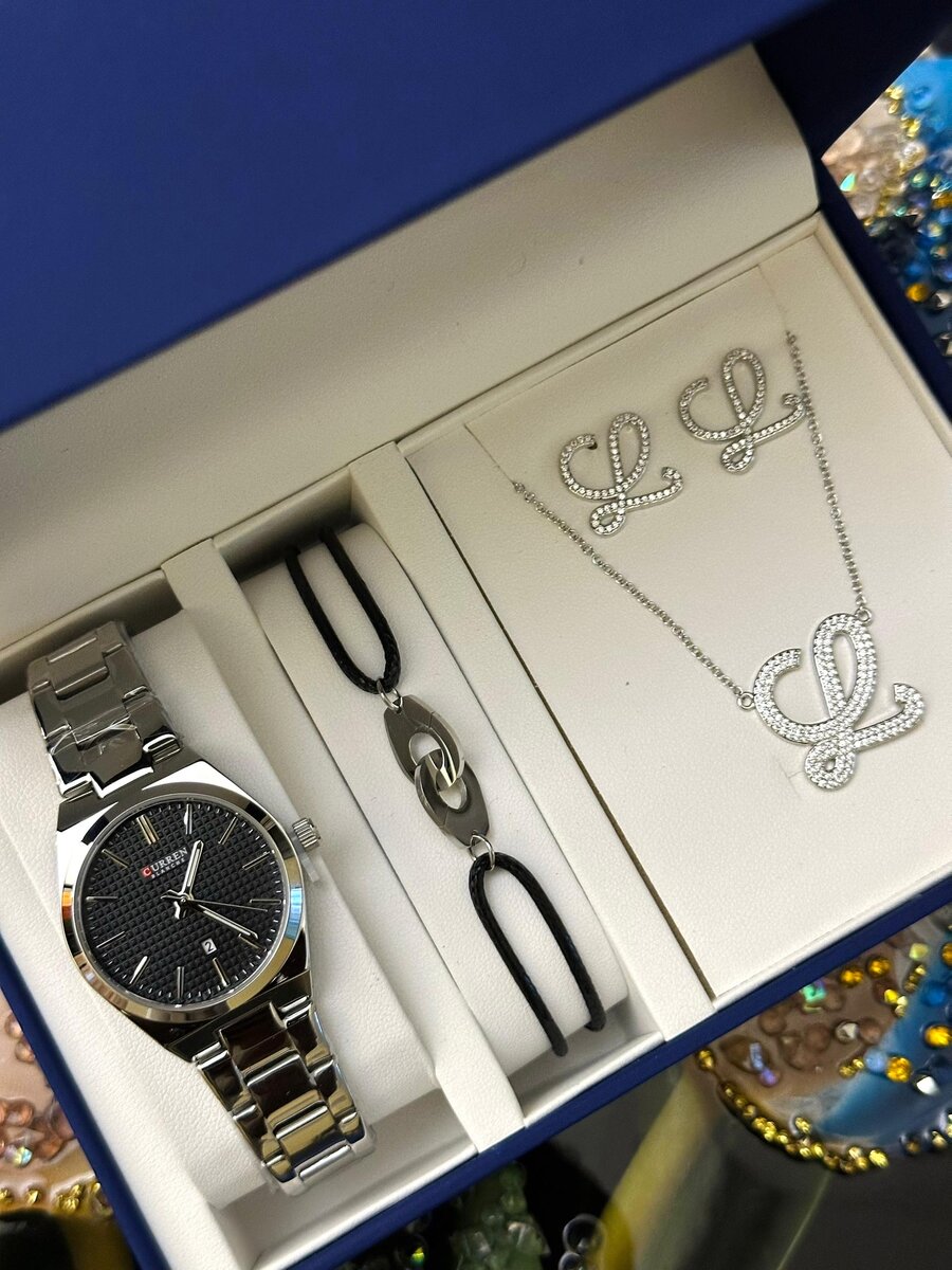 Coffret Bijoux et Montre Élégant