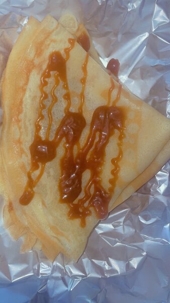 6Crêpe au caramel doux