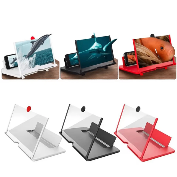 AMPLIFICATEUR D'ÉCRAN DE TÉLÉPHONE PORTABLE LOUPE HD 12 P