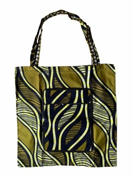 Sac shopping en tissu imprimé