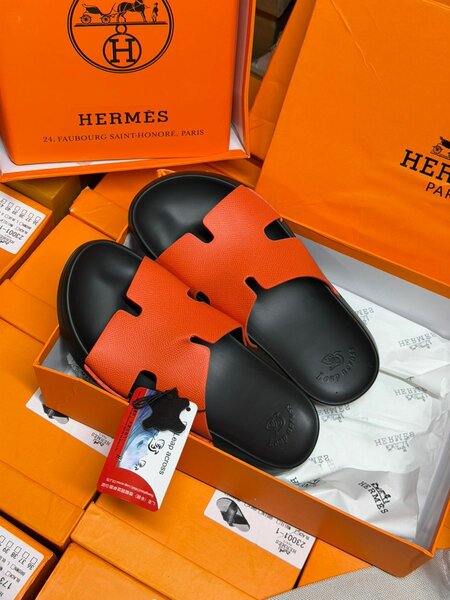 Sandales Hermès en cuir