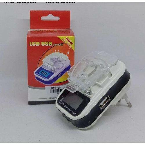 Chargeur universel LCD USB