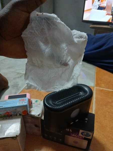 Mini serviettes compressé