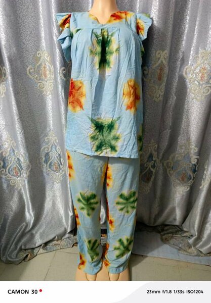 Pyjama tie-dye femme