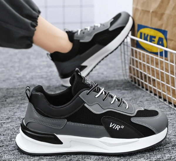 Sneakers gris modernes