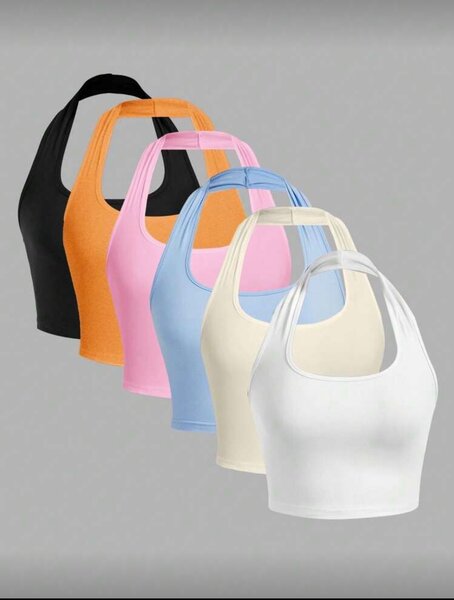 Top court dos nageur femme