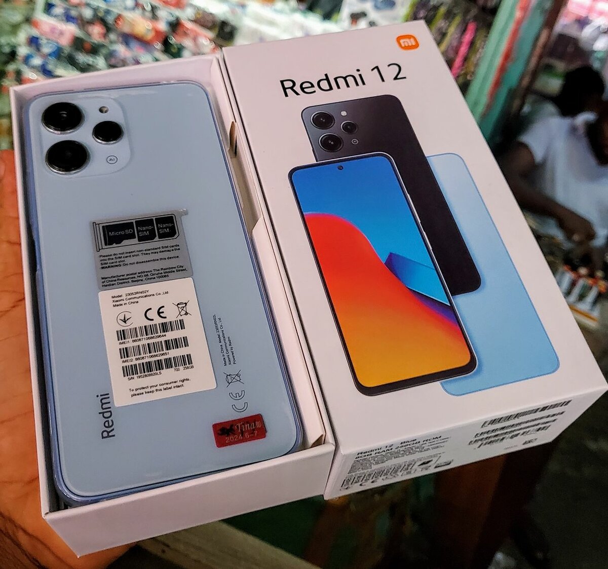 REDMI 12 SCELLÉ 256GO/8GO RAM