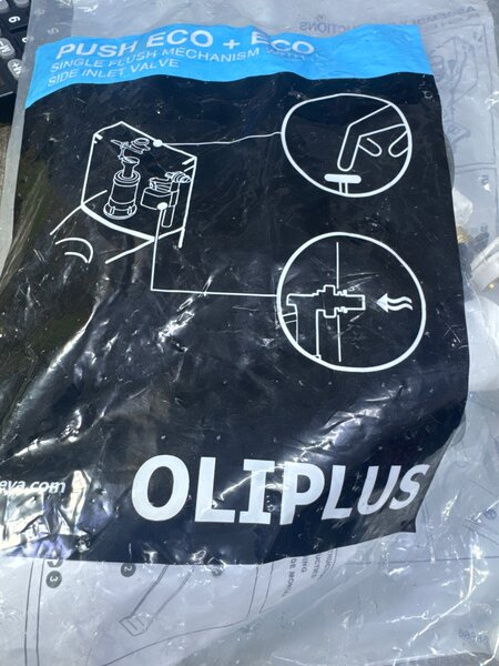 Mécanisme de chasse d'eau OLIPLUS