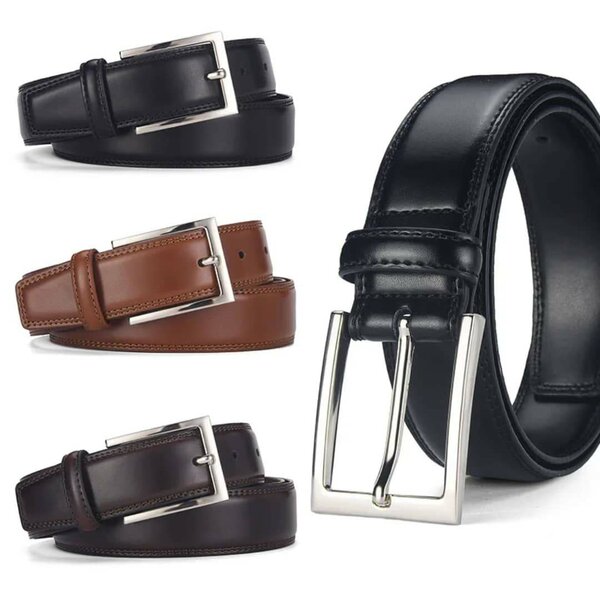Ceinture en cuir élégante homme