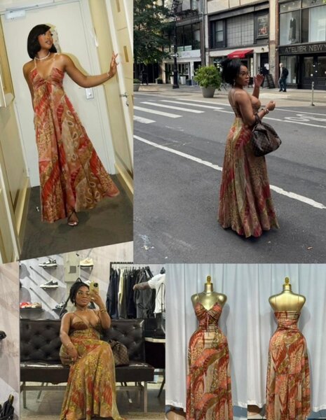 Robe Longue Bohème Élégante