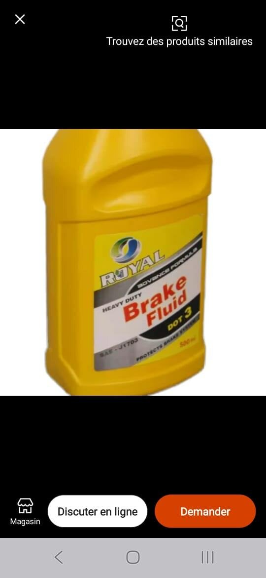 Liquide de Frein Haute Performance