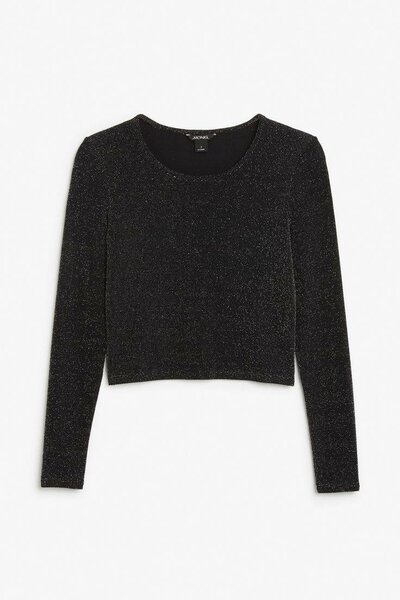 Women's Sparkle Crop Top