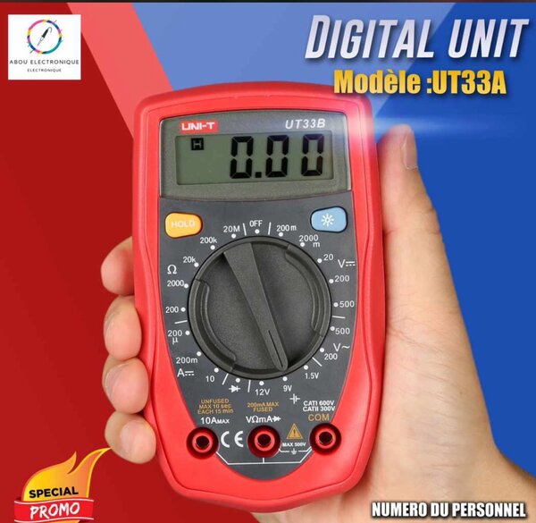 DIGITAL UNIT Modèle :UT33A