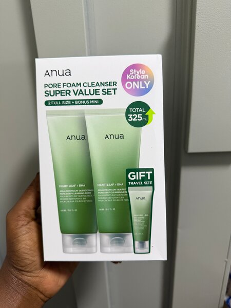 Anua Pore Foam Cleanser Set