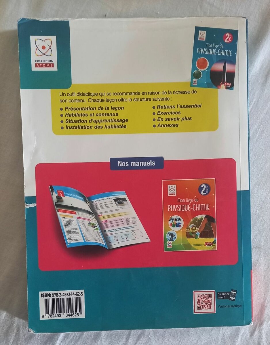 Manuel Physique-Chimie 2e C