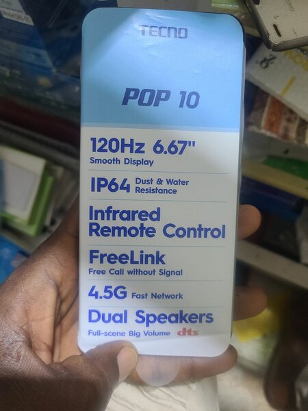 Tecno Pop 10 Smartphone