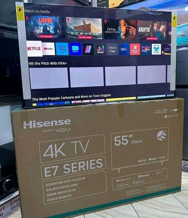 Téléviseur intelligent 4K Hisense 55 pouces