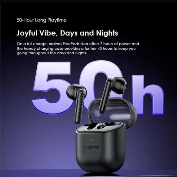 Oraimo Freepods Neo 50H havybass - ENC 2 Micro - Audio 360