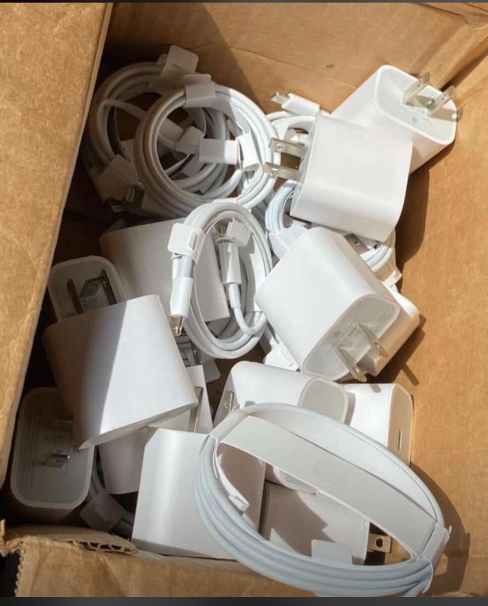 2 pin charger (Type C - lightening)