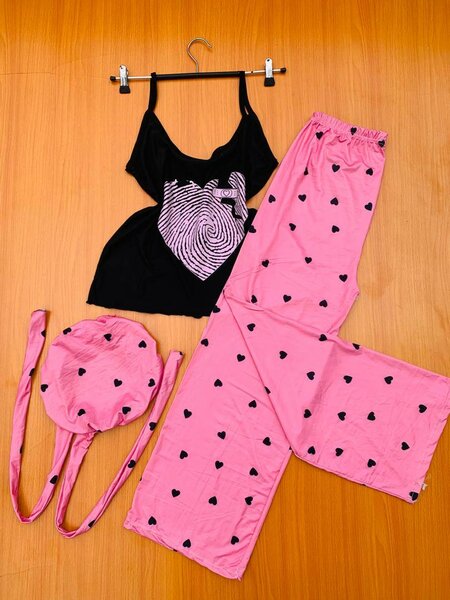 Ladies 3 in 1 nightwear