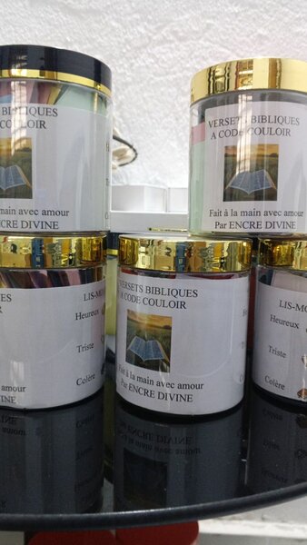 Pot à verset biblique