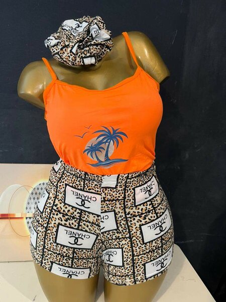 Ensemble Tropical Femme Été