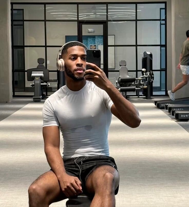 T-Shirt de Sport Ajusté Homme