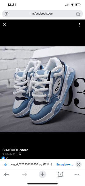 Sneakers tendance OQiy pour adultes