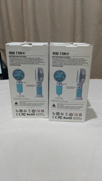Portable Rechargeable Mini Fans 8hours Battery  Stay Cool A