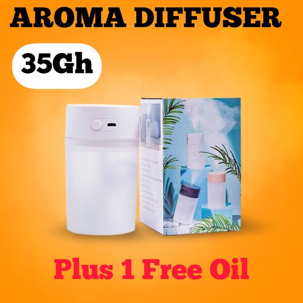 Aromatherapy Diffuser 260ml Plus 1 Free oil going for 35gh