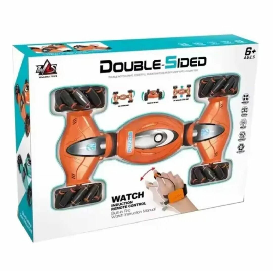 Voiture télécommandée double face