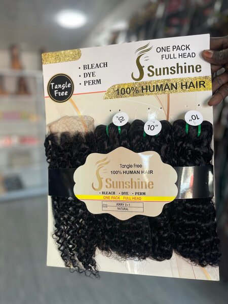 Sunshine Jerry Curls