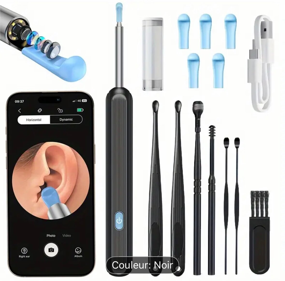 Otoscope Numérique HD Wifi
