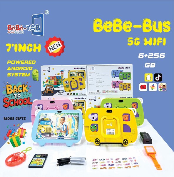 Tablette Enfant BeBe-Bus 7"