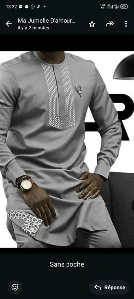 Tunique Africaine Élégante