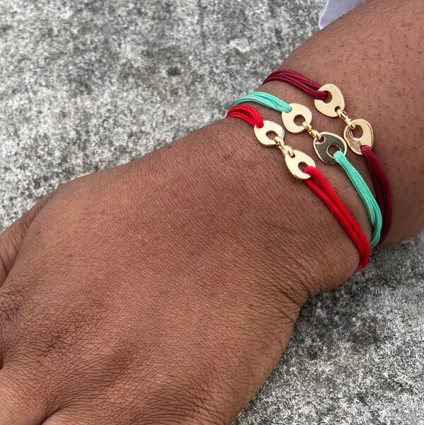 Bracelets en corde ajustable