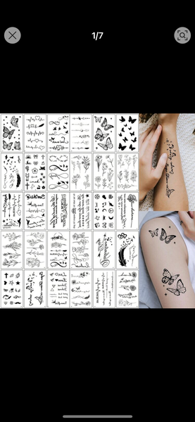Faux Tatouages temporaires