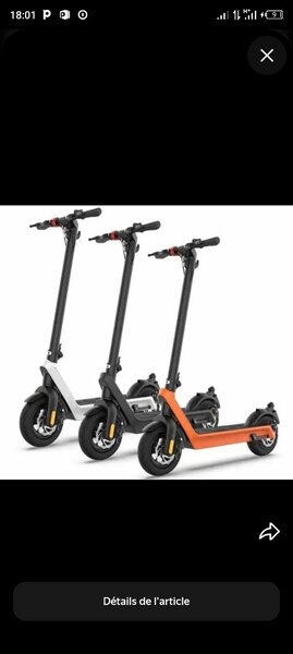 Trottinette électrique